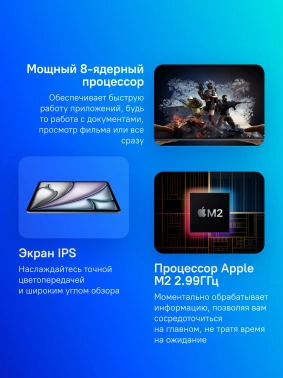 Планшет Apple iPad Air 2024 A2902