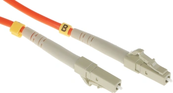 Патч-корд Lanmaster TWT-LC-LC/OM2-5.0 1x50/125 OM2 LC-LC 5м ПВХ желтый