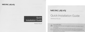 Роутер беспроводной Mercusys MR47BE