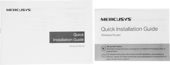 Роутер беспроводной Mercusys MR27BE