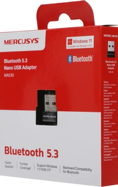 Сетевой адаптер Bluetooth Mercusys MA530
