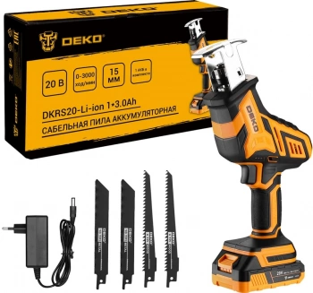 Сабельная пила Deko DKRS20-Li-ion