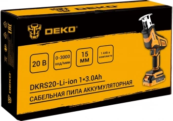 Сабельная пила Deko DKRS20-Li-ion