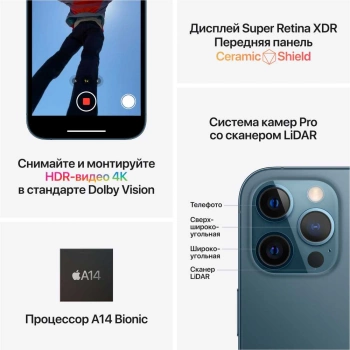 Смартфон Apple iPhone 12 Pro Max 256Gb 6Gb 