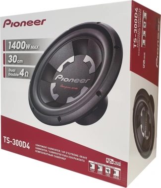 Сабвуфер автомобильный Pioneer TS-300D4