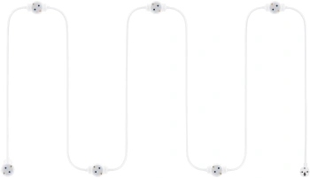 Сетевой удлинитель Buro BU-PDS6.7-16/W