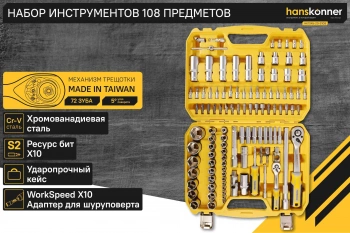 Автомобильный набор Hanskonner HK1045-20-S108