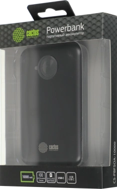 Мобильный аккумулятор Cactus  CS-PBFSOA-10000