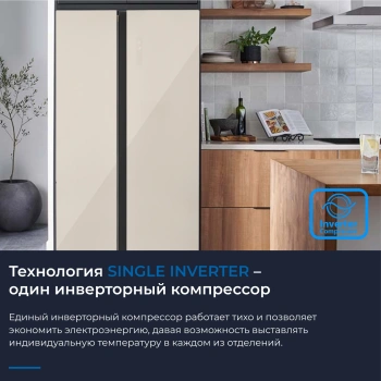 Холодильник Zugel ZRSS630C