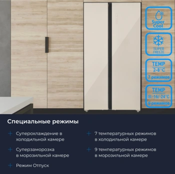 Холодильник Zugel ZRSS630C