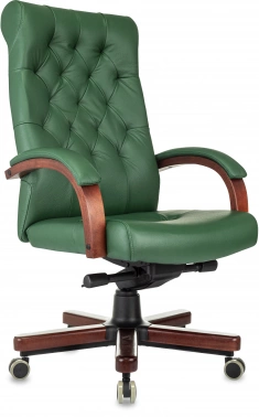 Кресло руководителя Бюрократ  T-9928Walnut