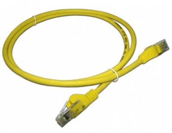 Патч-корд Lanmaster LAN-PC45/U5E-0.5-YL UTP RJ-45 вил.-вилка RJ-45 кат.5E 0.5м желтый LSZH