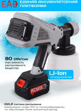 Краскопульт Ресанта АКП-20Li