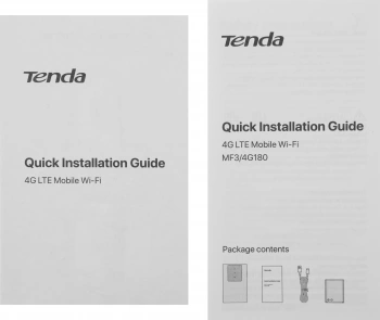 Роутер беспроводной Tenda 4G180