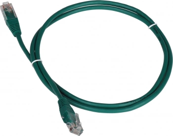 Патч-корд Lanmaster TWT-45-45-0.5-GN UTP RJ-45 вил.-вилка RJ-45 кат.5E 0.5м зеленый ПВХ