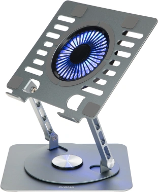 Подставка для ноутбука Digma D-NCP170-1xRGB110-360