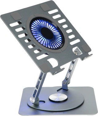 Подставка для ноутбука Digma D-NCP170-1xRGB110-360