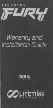 Память DDR5 16GB 6000MHz Kingston  KF560C36BWE2-16