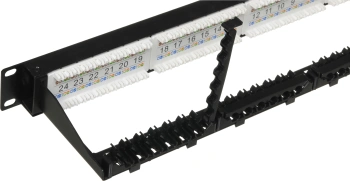 Патч-панель Lanmaster LAN-PPN24U6A 19