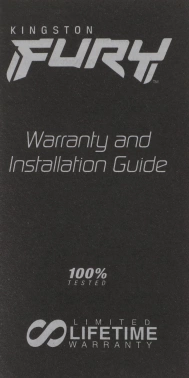 Память DDR5 16GB 6000MHz Kingston  KF560C36BWE2A-16