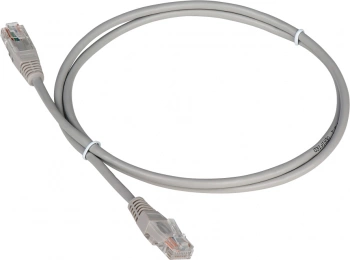 Патч-корд Lanmaster TWT-45-45-50-GY UTP RJ-45 вил.-вилка RJ-45 кат.5E 50м серый ПВХ 26AWG
