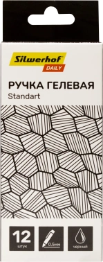 Набор ручек гелев. автоматическая Silwerhof Daily NG Standart