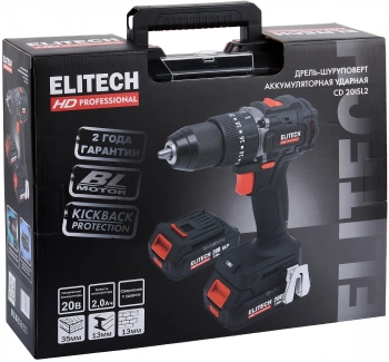 Дрель-шуруповерт Elitech CD 20ISL2 (E2201.041.01)