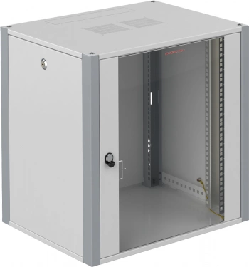 Шкаф коммутационный Sysmatrix (WP 6409.710) настенный 9U 600x450мм пер.дв.стекл 60кг серый 300мм 17.3кг 450мм IP20 металл