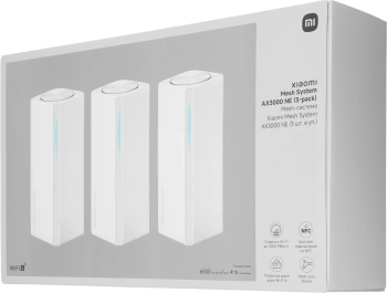 Роутер Xiaomi Mi Mesh System AX3000(3-pack)