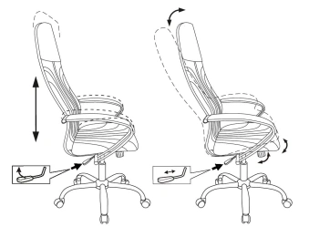 Кресло эргономичное Бюрократ  CH-610SL