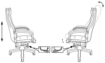 Кресло руководителя Бюрократ  T-9927Walnut