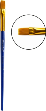 Набор кистей Silwerhof Color (наб.10шт) синт.кр.№2,3/плос.№3,6,7,12/овал.№3,10