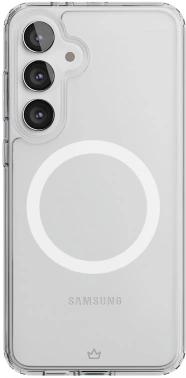 Чехол (клип-кейс) VLP для Samsung Galaxy S24 FE Crystal case