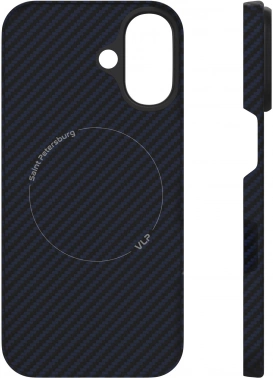 Чехол (клип-кейс) VLP для Apple iPhone 16 Kevlar Case