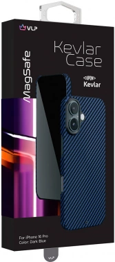 Чехол (клип-кейс) VLP для Apple iPhone 16 Kevlar Case