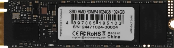Накопитель SSD AMD PCIe 4.0 x4 1TB R3MP41024G8
