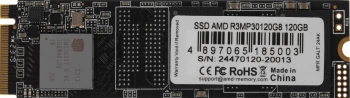 Накопитель SSD AMD PCIe 3.0 x4 120GB R3MP30120G8