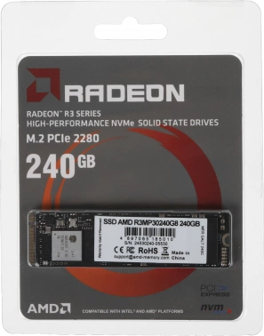 Накопитель SSD AMD PCIe 3.0 x4 240GB R3MP30240G8