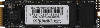 Накопитель SSD AMD PCIe 3.0 x4 480GB R3MP30480G8