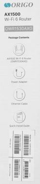 Роутер беспроводной Origo OWR1530AXG