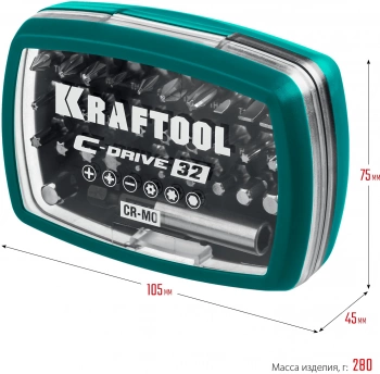 Набор бит Kraftool 26067-H32