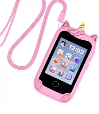 Смартфон Elari GamePhone 4Gb черный/розовый моноблок 2Sim 2.8