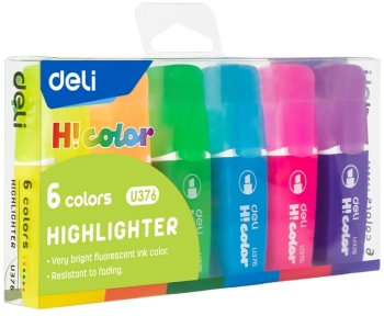 Набор текстовыделителей Deli  EU376