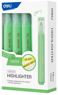 Текстовыделитель Deli  EU12S-GN