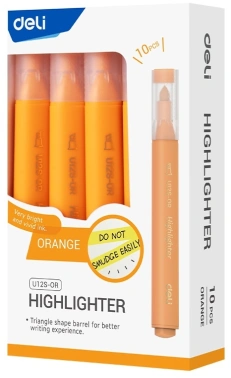 Текстовыделитель Deli  EU12S-OR