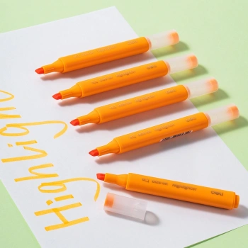 Текстовыделитель Deli  EU12S-OR