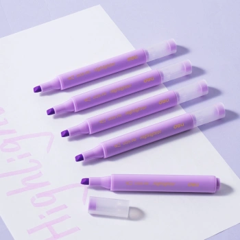 Текстовыделитель Deli  EU12S-PR