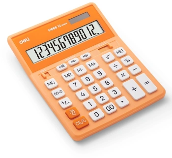 Калькулятор настольный Deli EM888A-OR