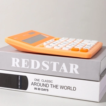 Калькулятор настольный Deli EM888A-OR