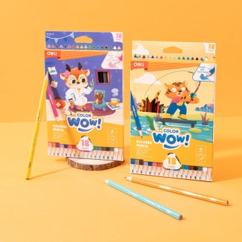 Карандаши цв. Deli  EC138-18